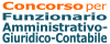 Logo Concorso Funzionario Amministrativo-Giuridico-Contabile