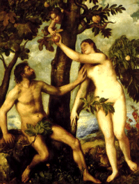 Logo Seminario (Tiziano: Adamo ed Eva)