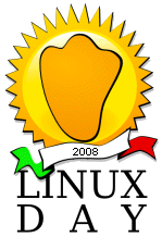 Logo Linux Day 2008