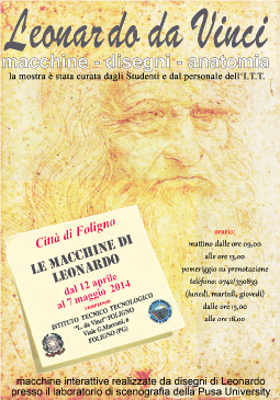 Logo Mostra Leonardo da Vinci