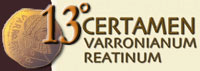 Logo 13 Certamen Varronianum Reatinum